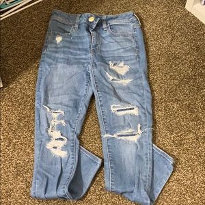 American Eagle HiRise Super Stretch Jegging